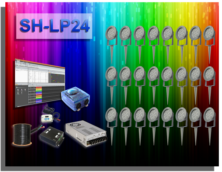 Landscape LED Up Lighting Packages