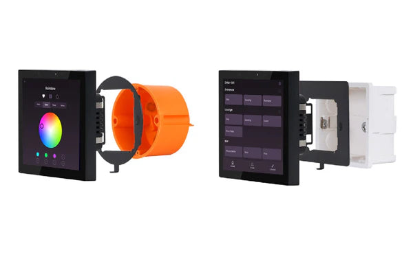 NATOUCH-4 | Nicolaudie Network Lighting Controller Mini wall-mounted touch screen - Spectrum HUE Lights