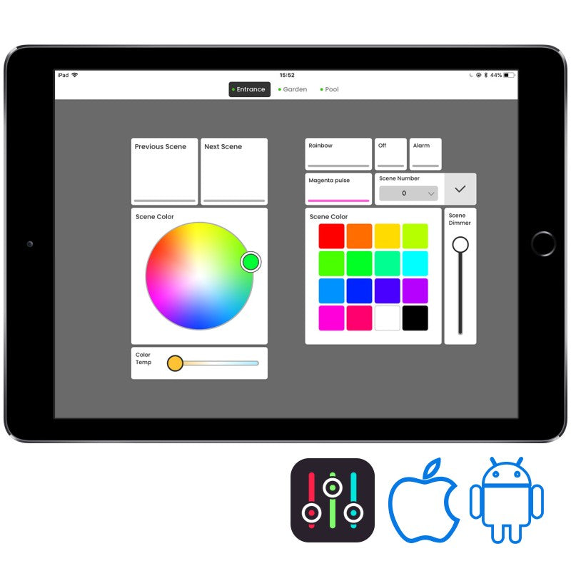 DINA-DR1-LITE | Nicolaudie Network Lighting Controller - Spectrum HUE Lights