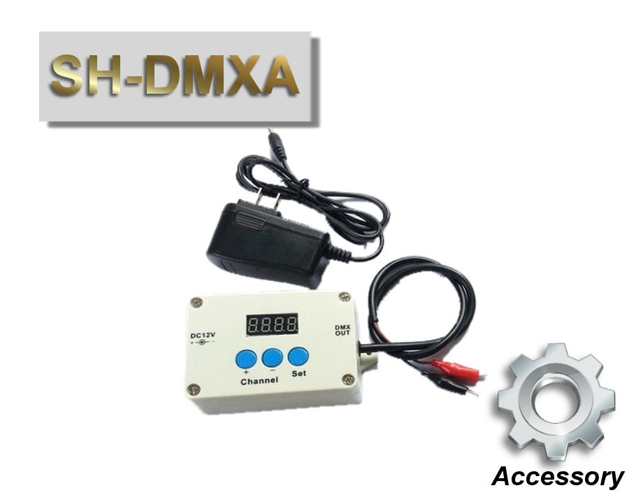 SH-DMXA | DMX Light Fixture Addresser - Spectrum HUE Lights