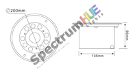SH-F27 Fountain Light RGB - Spectrum HUE Lights