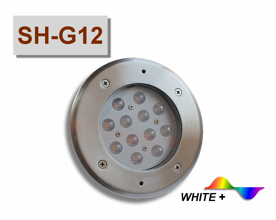 SH-G12 | 12W RGB In Ground Light - Spectrum HUE Lights