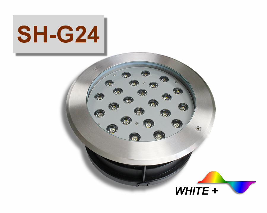 SH-G24 | 24W RGB In Ground Light - Spectrum HUE Lights