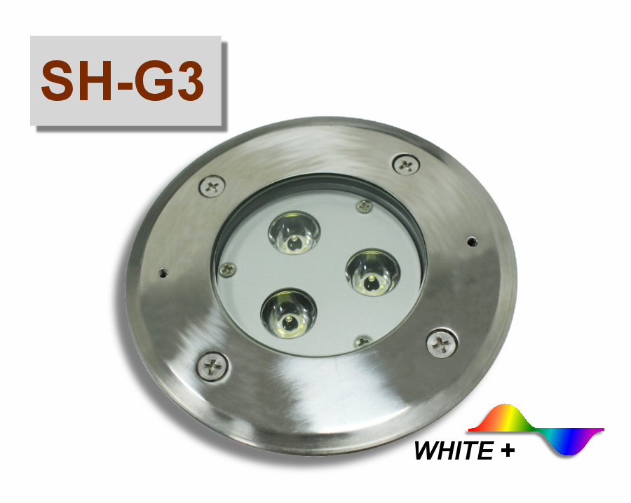 SH-G3 | 3W RGB In Ground Light - Spectrum HUE Lights