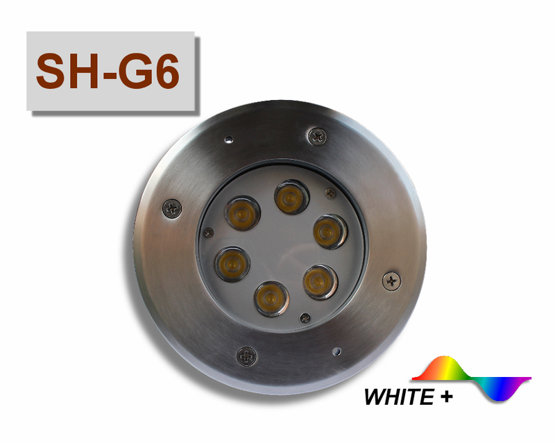 SH-G6 | 6W RGB In Ground Light - Spectrum HUE Lights