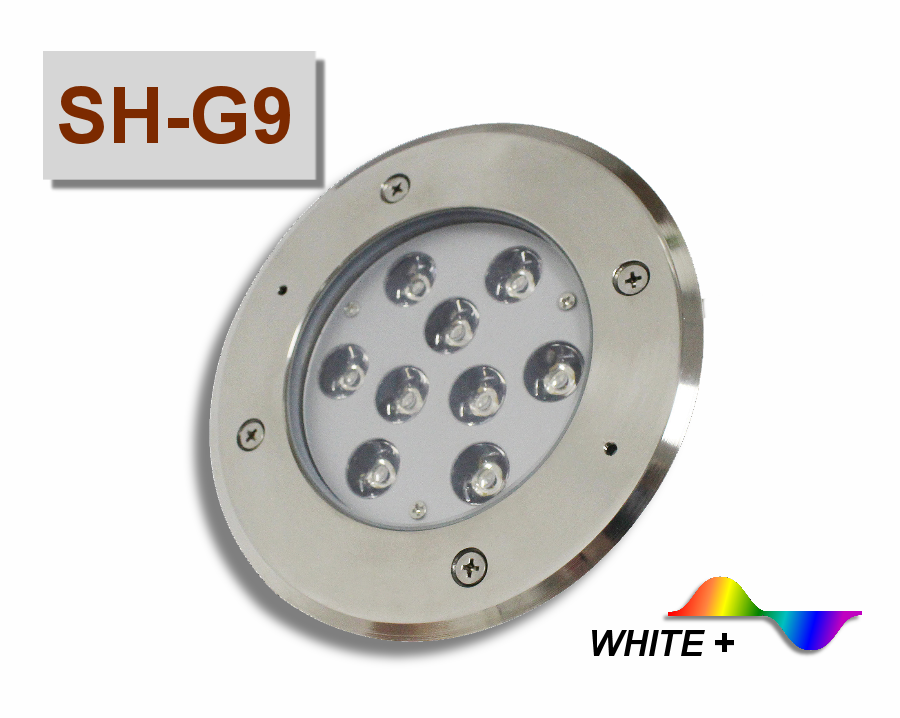 SH-G9 | 9W RGB In Ground Light - Spectrum HUE Lights
