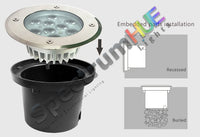 SH-G9 | 9W RGB In Ground Light - Spectrum HUE Lights