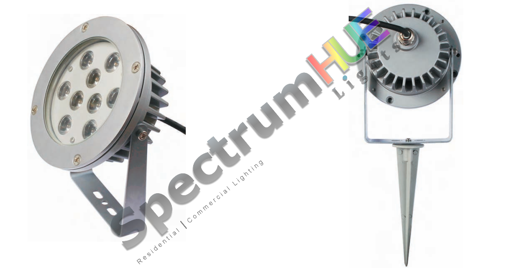 SH-S9 | 9W RGB Landscape Spot Light - Spectrum HUE Lights