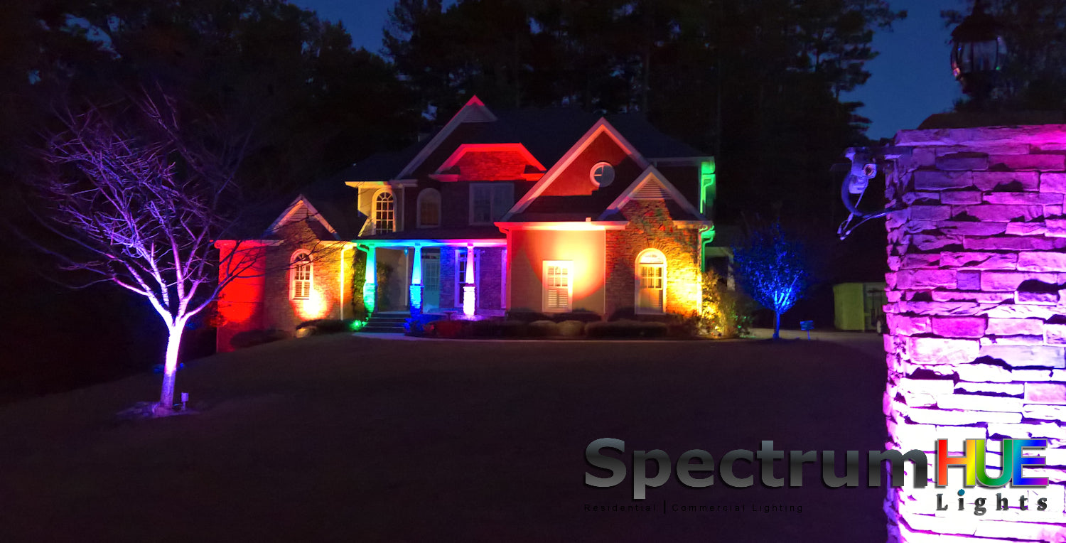 SH-S12 | 12W RGB Landscape Spot Light - Spectrum HUE Lights
