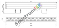 SH-W162 Wall Washer RGB Bar | 3.25 feet - Spectrum HUE Lights