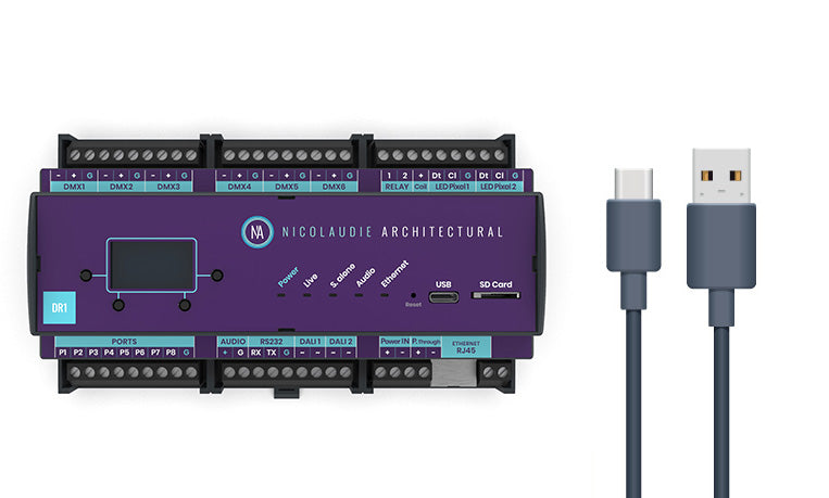 DINA-DR1 | Nicolaudie Network Lighting Controller - Spectrum HUE Lights