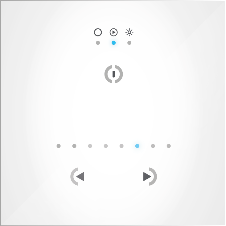 STICK-GU2 | Nicolaudie Glass DMX Lighting Controller - Spectrum HUE Lights