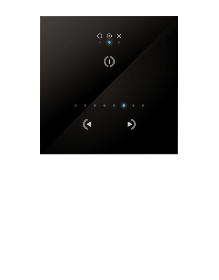 STICK-GU2 | Nicolaudie Glass DMX Lighting Controller - Spectrum HUE Lights